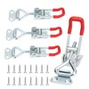 Powlankou 4 Pieces Adjustable Toggle Clamps, Heavy Duty Toggle Latch