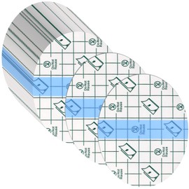 Nuanchu 60 Pieces Transparent Stretch Adhesive Bandage Waterproof, Film Clear Dressing Bandages Dressing Tape for Swimming Skin, Ellipse(3.2 x 4 Inch)