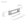 FURNIWARE 10 Pack Cabinet Pulls, Hardware Drawer Handles, Stainless Steel