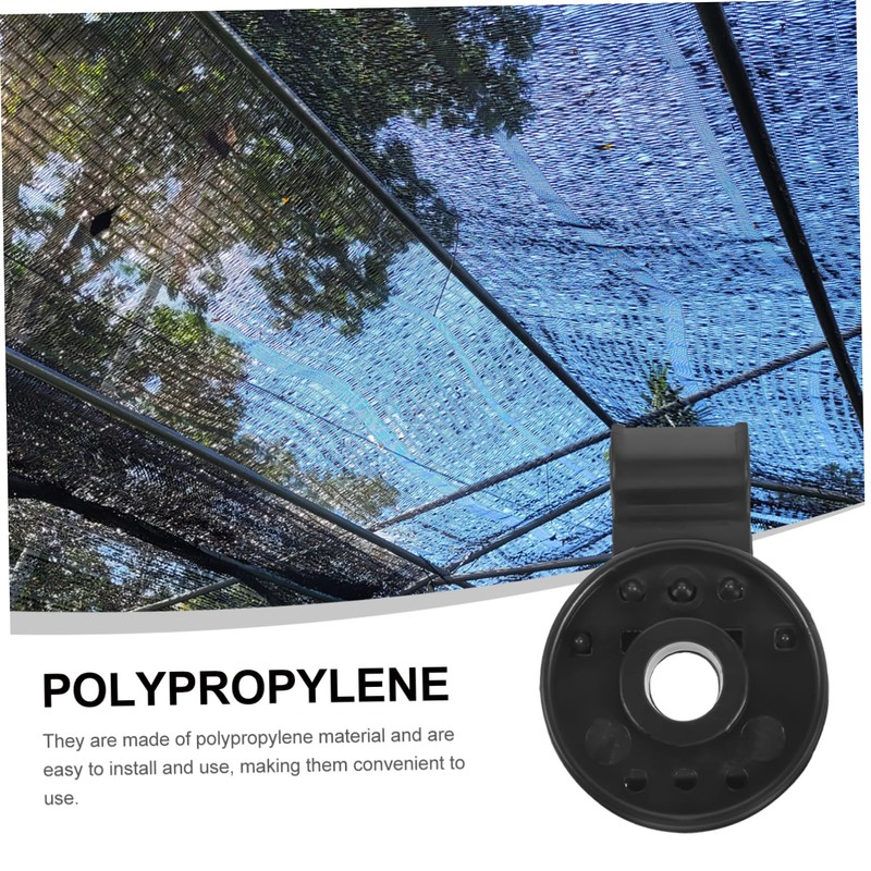 SUPVOX 20Pcs Durable Sunshade Mesh Clips for Greenhouse Gardening Versatile