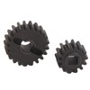 RC Car Reduction Gear Black Steel Smooth Running 0.8M 14T