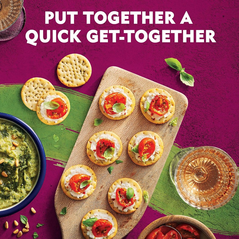 Toasteds Crackers, Party Snacks, Lunch Snacks, Rosemary and Olive Oil