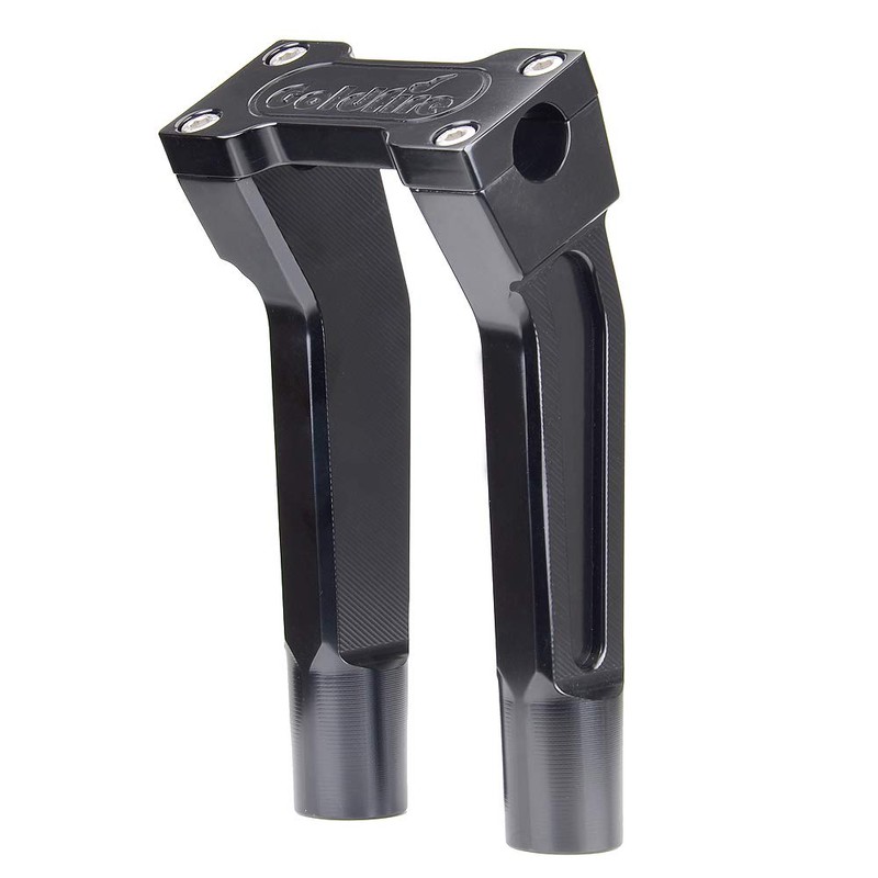 Goldfire Motorcycle Handlebar Risers, 8" Pullback Challenger Risers Fits for