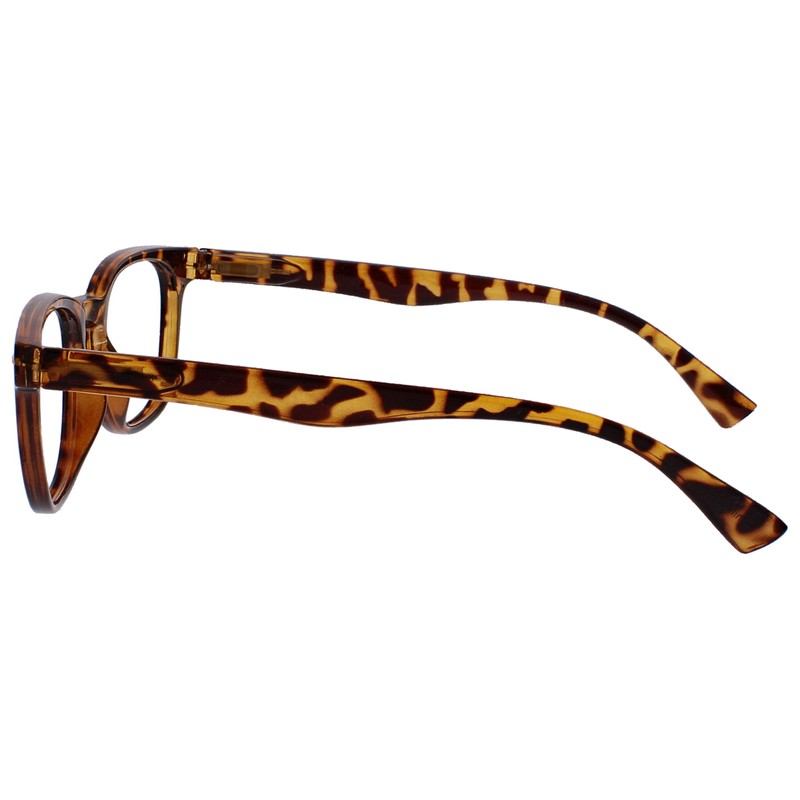 Brown Tortoiseshell Spacer Lenses Gregory Peck Style Men Women Spring