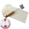 QAZXCDEW-Stainless Steel Meat Chopper, Food Grade 6-Blade Stainless Steel Meat