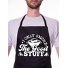 Print4U Only Smoke The Good Stuff Apron Father's Day Birthday