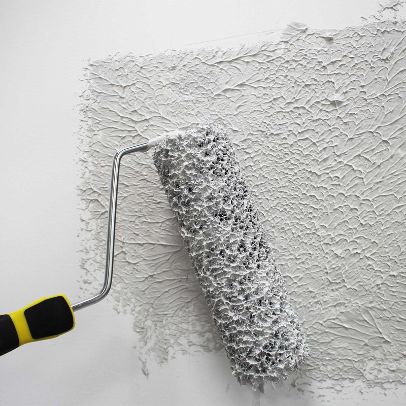 XWADJCD 9 Inch Drywall Compound Roller Cover, Drywall Texture Roller,