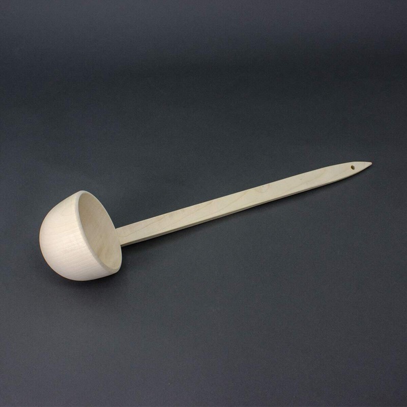 Vehi Mercatus Ehr Large Wooden Ladle 56 cm Long