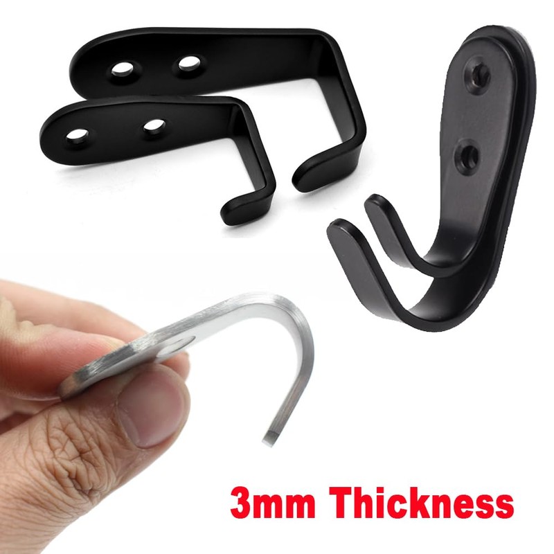 TOOLSTAR Stainless Steel Heavy Duty Hook, Outdoor Wall Mounted Hanger