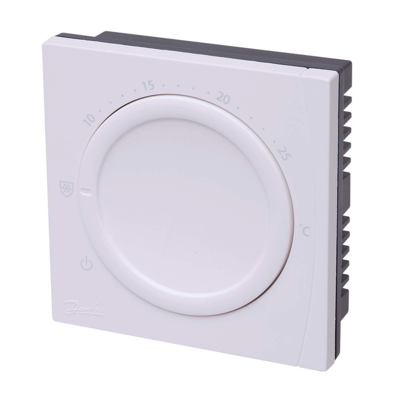 Danfoss WT-T 088U0620 Electric Room Thermostat for FH-WC, Standard, Surface-Mounted,