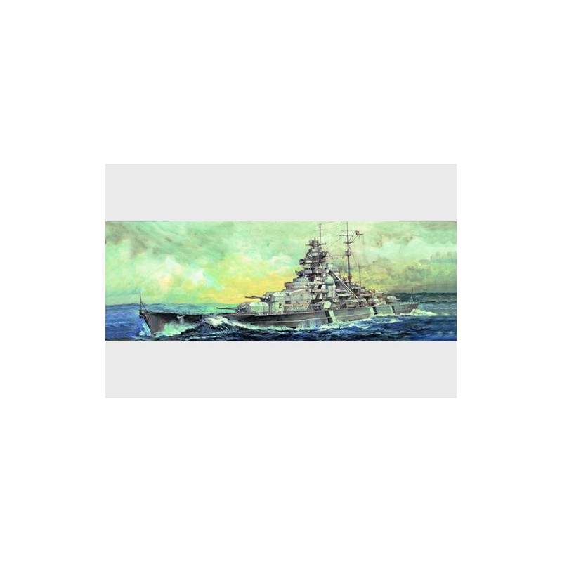 Trumpeter 1/700 German Bismarck Battleship 1941 Model Kit