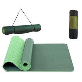Tapete de Yoga Antideslizante y Cómodos,Yoga Mat para Ejercicio de Calidad y Ecológico,183 x 61CM,Suavecito y Grueso,Deporte Colchoneta Fitness Alfomb