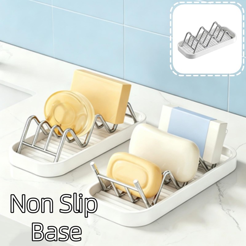 Stainless Steel Soap Dish, 1 Pcs