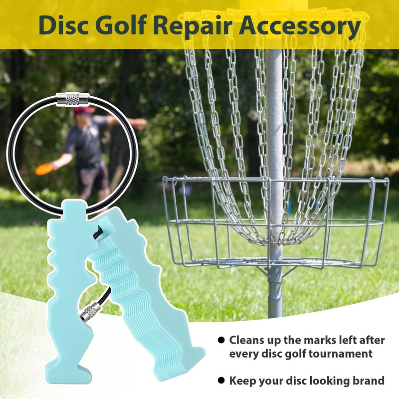 Ceoighe Repair Tool for Disc Golf, Flying Disc Maintenance Accessory