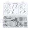 200 Piece Spring Assortment Set Kit - Various Tension Springs,