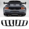 1 Pair Taillight Frame Dry Carbon Fiber Glossy Rear Light