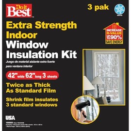 Do it Best 42 in. W. x 62 in. L. Indoor Shrink Window Film (3-Sheets) - 1 Each