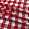 Richcheck 60" Gingham Check 1" Red, Fabric by the Yard