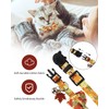 HSIGIO Fall Cat Collar with Bells, Breakaway Thanksgiving Cat Bowtie