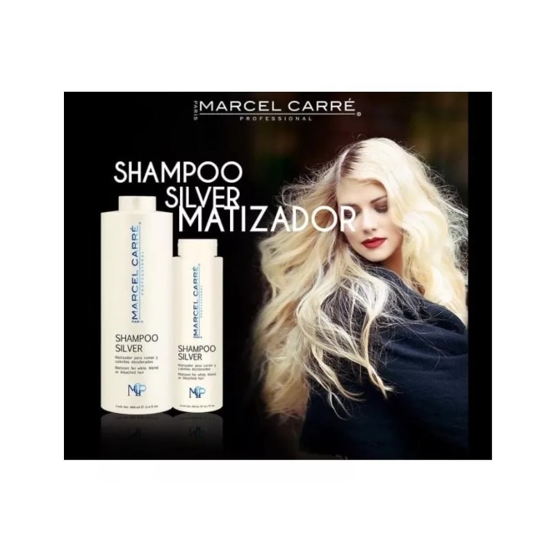 Marcel Carré Trat Sin Enjuague Leave In 300ml Silver 2pza