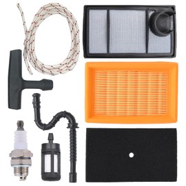 Bynor TS400 Filter TS400 Parts for STHIL TS400 Concrete Cut Off Saw BR350 BR430 SR430 SR450 Replaces 4223-141-0300 4223 141 0300 with Spark Plug