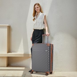 Luggage Sets 5 Piece Suitcases with Wheels, Suitcase Set ABS Hard Case Luggage with TSA Lock Spinner Wheels Durable Travel Luggage