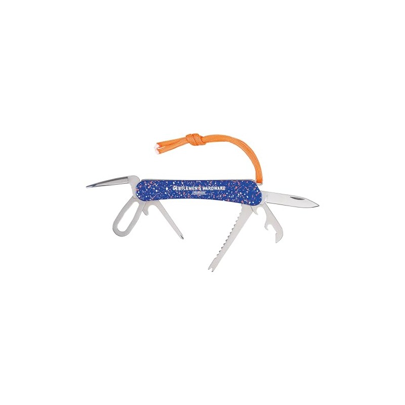 Gentlemen’s Hardware 8-in-1 Multi-Tool Stainless Steel Pocket Tool for Fishing,