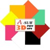 A SUB 3D Puff Heat Transfer Vinyl 8 PCS -