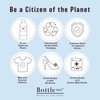 Bottlesoc Water Bottle Holder with Shoulder Strap | Pink Heart