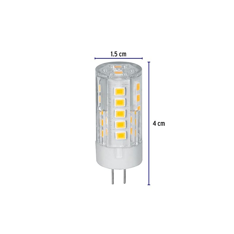 Volteck LED-43C, Lámpara de LED tipo cápsula 3 W base
