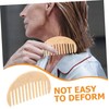 Healvian Curly Hair Comb Wide Tooth Detangling Comb for Wet