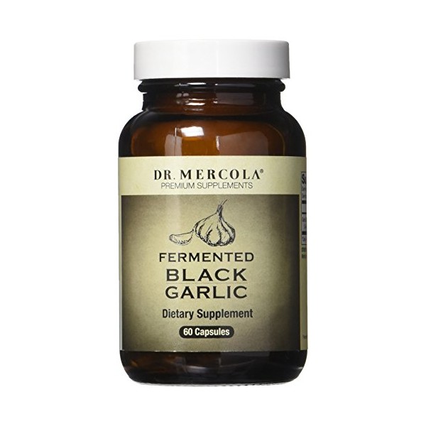 Dr. Mercola Fermented Black Garlic - 60 Capsules - 2 Bottles