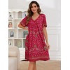 udforsk Moomoo Dresses for Womens Nightgown House Dress with Pockets