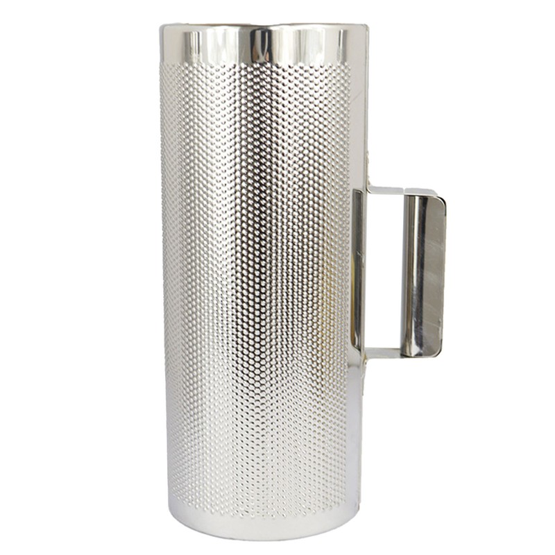 Metal Guiro Musical Instrument with Scraper Hand Percussion Guiro Shaker