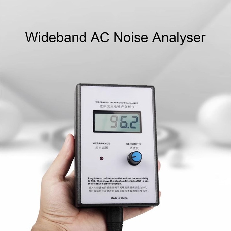 Noise Analyzer LCD Display Broadband 300KHz‑700KHz EMI AC Power Noise