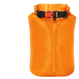 Desoto Waterproof Dry Bag, Roll Top Lightweight Dry Storage Bag with Emergency Whistle for Travel, Orange (5L)