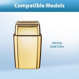 FXFS2 Foil Shaver Replacement Foil Compatible with Babyliss Foil Shaver FXFS2, Gold Color, 1Pack