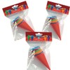 18 (3x 6pcs) Decorative School Cone, Decorative Bags, 12 cm