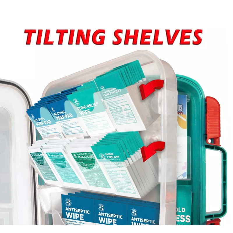 Be Smart Get Prepared - 351 Piece First Aid Kit