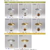 (CIL910) High Quality Folk Art Style Mountain Cabin Oil Lamp