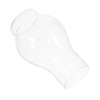 BIUDECO Elegant Retro Oil Lamp Shade Glass Chimney Windproof Cap