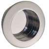 Universal Hardware Finger Pull Handle Recessed Polished Chrome Edge Flush