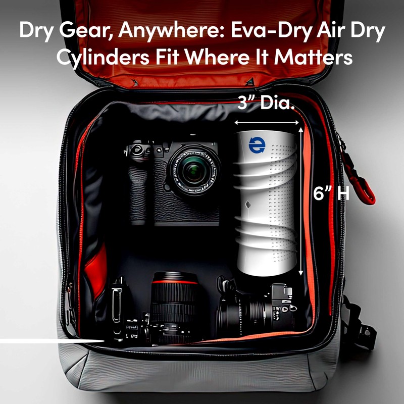 Eva-Dry EDV-365 Air-Dry System – Renewable Dehumidifier with Dual Cylinders,
