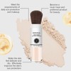 Matte Setting Powder SPF 35,Translucent Powder Sunscreen With Soft Brush,