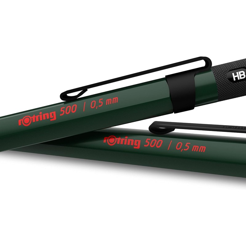 rOtring 500 Mechanical Pencil | 12 x 0.5mm HB Leads
