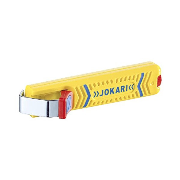 JOKARI T10270 10160/270/1 Cable Knife 27, Yellow, 8-28 mm
