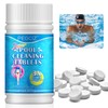 Chlorine Tablets for Swimming Pool, 100PCS Chlorine Tablets for Hot