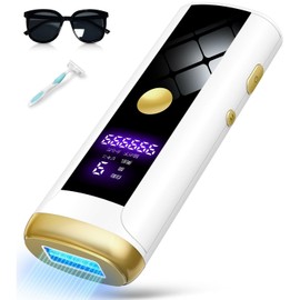 2025 Salon Grade HIPL Light Epilator, Epilator, Vio Compatible, Women's, Men's, Beard Laser, Continuous Flash Mode, High Output 23J, 9 Levels, Manual Mode, Home Use, Painless Hair Removal, Vio Hair