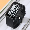 Extra Large Numbers Black Watch for Men, Waterproof Mens Digital