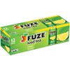 FUZE Lemon Iced Tea Fridge Pack Cans, 12 Fl Oz (Pack of 12)